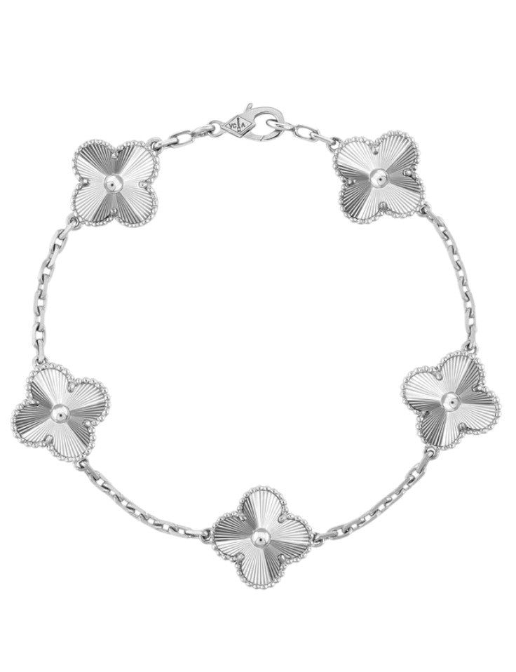 Pulsera Van Cleef Plata