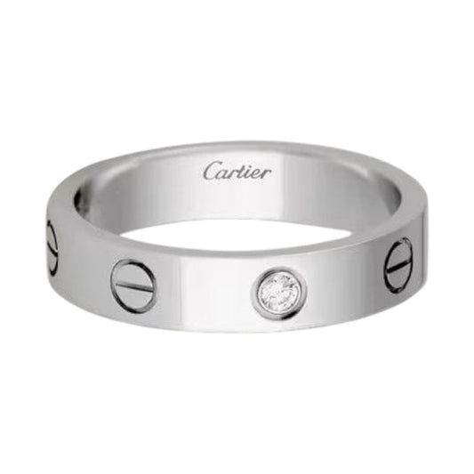 Cartier Love Ring Oro Blanco
