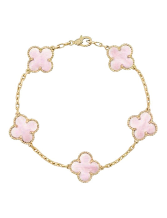 Pulsera Van Cleef Rosa