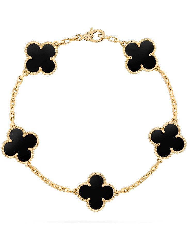 Pulsera Van Cleef Negra